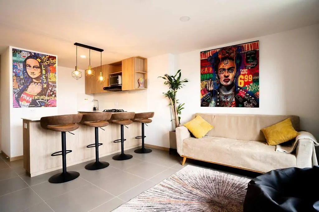 Amazing Cozy & New Flat 3 Bedrooms In Medellin Best Location